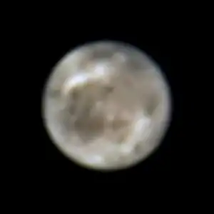 Hubble Space Telescope image of Ganymede taken in 1996.