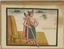 Huitzilihuitl, the second Aztec tlatoani