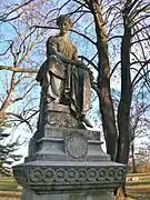 Hunt family monument, sculpted by Carl Conrads