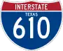 Interstate 610 marker