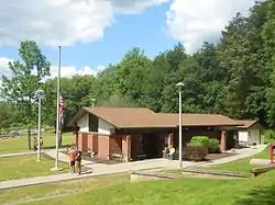 Rest stop 55 at mile 202.5 of Interstate 81