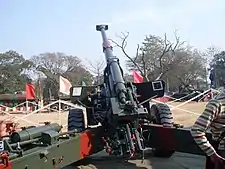 155 mm artillery gun in L39, L45 and L52 configurations by GCF