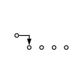 Slide switch, 1P4T,break-before-make, nonshorting style