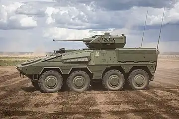 Lithuanian Army "Wolf" (Boxer) IFV.