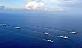 INS Jalashwa with Western fleet en-route to Maldives.