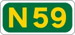 N59 road shield}}