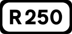 R250 road shield}}