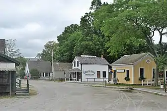 Collection of historic buildings