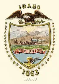 Idaho territory coat of arms