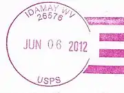 Idamay postmark