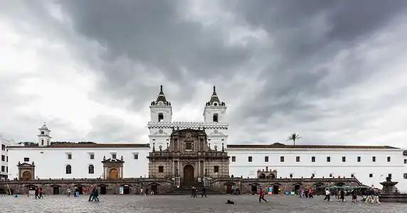 Basilica of San Francisco, built between 1535 and 1650.