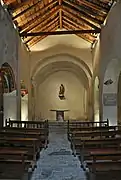 Inner view of Sant Joan de Boí