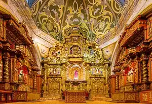 Chapel of the Rosary within the church of Santo Domingo