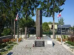 Ignacy Skorupka obelisk in Ossów