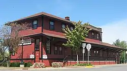 Illinois Central Railroad Freight Depot