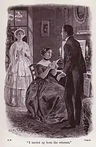 Illustration for Collins' The Woman in White, 1903