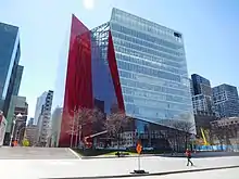 The Ilot Balmoral in Downtown Montreal served a the new NFB headquarters since 2019, in commemoration of the 80th anniversary of the founding.