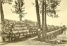 Logging activities ca. 1890