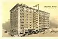 A circa 1910 postcard of the newly expanded hotel, with the new building on the left and the original building on the right