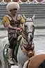 Major General Pygy Bayramdurdyevym, the former commander of the unit, on horseback in 2011.