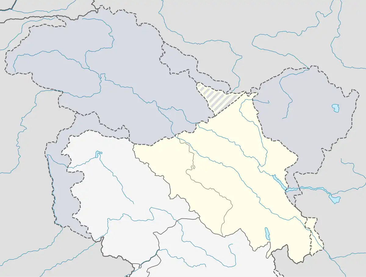 Tyaksh is located in Ladakh