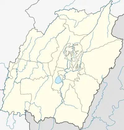 Senapati is located in Manipur