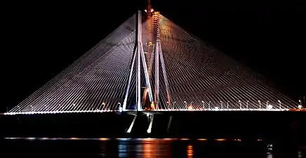 The Bandra–Worli Sea Link in Mumbai by Hindustan Construction Company (2010)