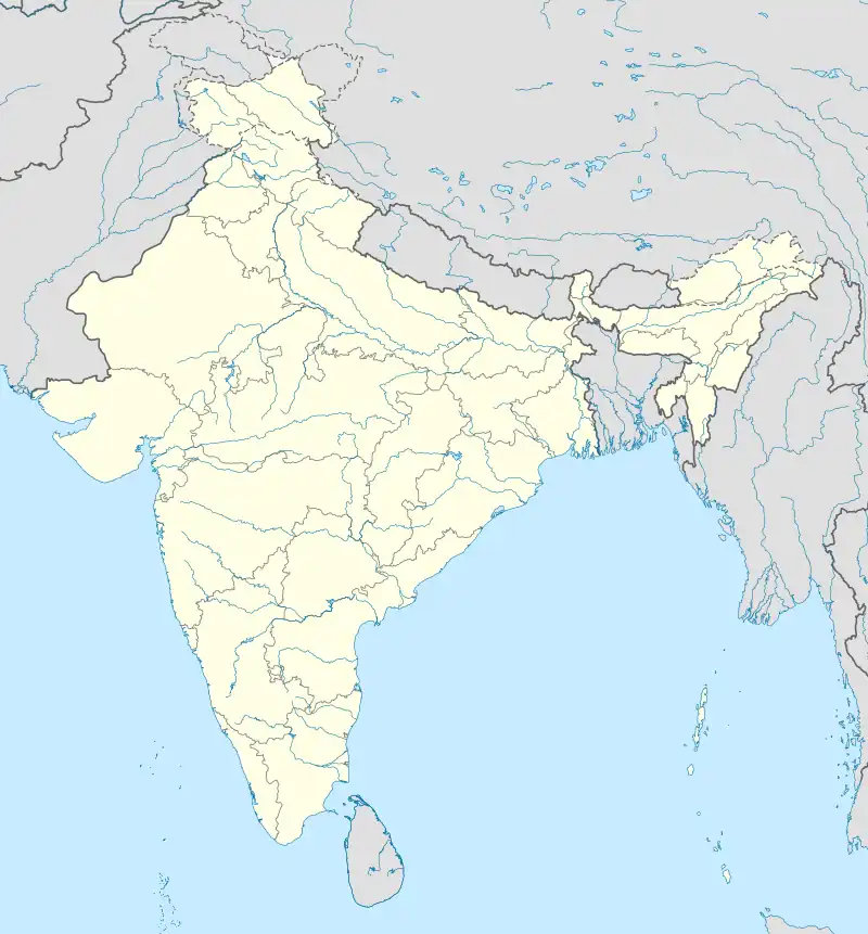 A map showing location of Vijayawada in Andhra Pradesh, India.