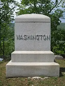 Washington family plot