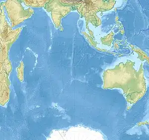 Mount Drygalski is located in Indian Ocean