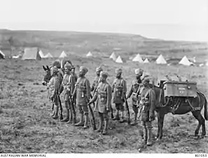 Indian Sappers and Miners in Tripoli, Lebanon