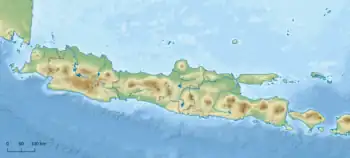 Perbakti is located in Java