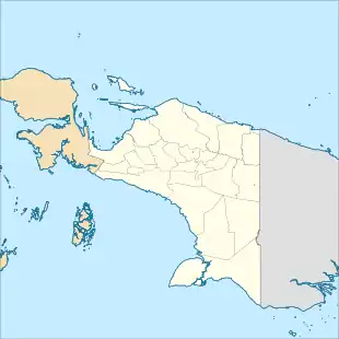 Warembari River is located in Papua (province)