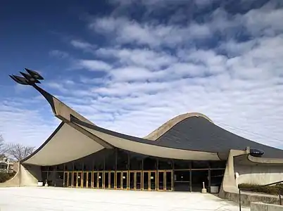 The Ingalls Rink in New Haven, Connecticut (1953–58)