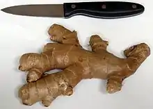 ginger and a knife