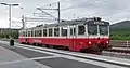 Y1 railcar in Gällivare