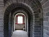 Semi-circular arches using brick and/or stone block construction at the Great Wall, China