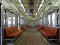 Interior of car in original condition