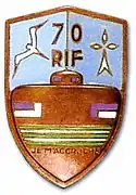 Insignia of the 70th RIF.