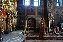 photograph of the interior of the cathedral