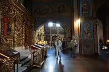 photograph of the cathedral interior