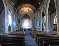 Interior of St Mary’s, the parish church