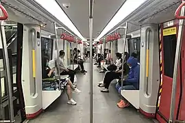 Line 1 train interior