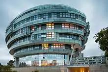 International Neuroscience Institute ("INI") located at Feodor-Lynen-Strasse and Rudolf-Pichlmayer-Strasse in Hanover, Germany.