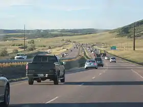 I-25 between Colorado Springs and Denver