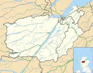 Resaurie is located in Inverness area