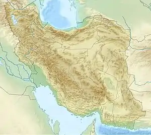 Lake Parishan is located in Iran