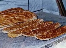 Nân-e barbari in Iran