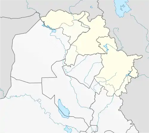 Dayrabun is located in Iraqi Kurdistan