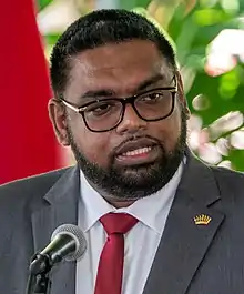  GuyanaIrfaan Ali, President